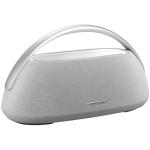 Harman Kardon Go + Play 160W Wireless Portable Stereo Bluetooth Speaker - Grey Premium Materials - Stainless Steel Handle + Fabric Finish - Dual Woofers & Tweeters - Thunderous Bass - Dual Microphone Conferencing System - Up to 8 Hours of P