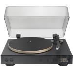 JBL Spinner BT Premium Turntable - Black/Gold - Semi-automatic belt-drive vinyl record player with Bluetooth 5.2 AptX HD, pre-mounted Audio-Technica cartridge, & phono pre-amp