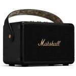 Marshall Kilburn II 36W Wireless Portable - Black & Brass Bluetooth Stereo Speaker - Multi-directional Stereo Sound, Bluetooth 5.0 with AptX, 20+ hours of portable playtime