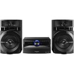 Panasonic SC-UX100GN Urban Audio 300W Bluetooth Wireless Mini System - 2-way speakers with 13cm woofers - Bluetooth, CD Player, FM Radio, RCA & USB inputs, app control & EQ