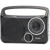 TEAC PR350 AM/FM Mantle Radio - Black Battery & Mains Powered - Aux In TEAC PR350 AM/FM Mantle Radio - Black Battery & Mains Powered - Aux In
