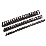 Fellowes 100093153  Plastic Binding Coils 10mm Black, Pack of 100