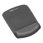 Fellowes 9252201 PlushTouch Wrist Rest Mouse Pad - Graphite