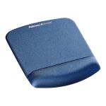 Fellowes 9287301 PlushTouch Wrist Rest Mouse Pad - Blue