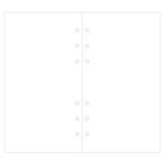 Filofax Organiser Refill Personal Notepaper Value Pack Plain White