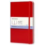 Moleskine ARTQP063R Moleskine Art Sketchbook Large Scarlet Red F2