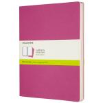 Moleskine CH023D17 Cahier Journal XL Plain Kinetic Pink Pack 3