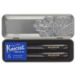 Moleskine KAWPENSETFBK Kaweco Ballpoint + Fountain Pen Set Black