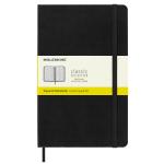 Moleskine QP061 Notebook Large Black Hard Cover Square