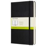 Moleskine QP062EXP Notebook Large Expanded Plain Black Hard