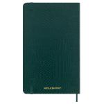 Moleskine QP616K54VBOABOX LE Vegea Notebook Boa Green Large Ruled Soft Cover w/Gift Box