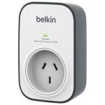 Belkin BSV102au SurgeCube Power Surge Protector - 1 Outlet AU/NZ Secure - Portable Wall-Mountable Design White w/ $15,000 Connected Equipment Warranty (CEW)