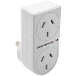 The Brute Power Co Double Adapter - Vertical - Surge Protection