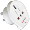 Sansai STV-018 Inbound Travel Adapter - US / UK / EU to AU / NZ Plug Single Pack - SAA Approved Sansai STV-018 Inbound Travel Adapter - US / UK / EU to AU / NZ Plug Single Pack - SAA Approved