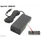 HPE HP Power Adapter AC 65W 18.5VDC 3.5A 4.8mm Tip Output - C6 3-Pin AC Input