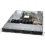 Supermicro 510P-WT Barebone, 1U, 1x LGA4189, 8 DIMM, 4x Hot-Swap / 4x Hybrid NVMe, 2x 10G RJ-45, 3x PCIe 4.0 x16, 1x PCIe 3.0 M.2 2280/22110, 1x 600W Power Supply