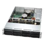 Supermicro 621P-TRT Barebone, 2U, 2x LGA4677, 16 DIMM, 8x 3.5" Hot-Swap, 2x 10G RJ-45, 4x PCIe 5.0 x16 LP, 2x PCIe 5.0 x8 LP, 2x M.2 PCIe 4.0 2280/22110, 2x 1200W Redundant Power Supplies