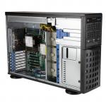 Supermicro 740P-TR Barebone, Pedestal, 2x LGA4189, 16 DIMM, 8x 3.5" Hot-Swap, 2x 1G RJ-45, 4x PCIe 4.0 x16, 2x PCIe 4.0 x8, 2x 1200W Redundant Power Supplies