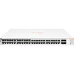 HPE Instant On 1830 JL815A 48-Port Smart Managed Layer 2 Switch with 4 x SFP, 24 x 802.3af/at PoE Port (Max 370W)