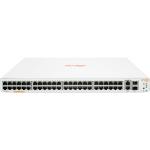 HPE Instant On 1960 JL809A 48-Port Smart Managed Layer 2+ Stackable Switch with 2 x SFP+, 2 x 10G RJ45, 40 x 802.3af/at PoE Port, 8 x 802.3bt PoE Port (Max 600W)