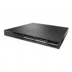 Cisco Catalyst WS-C3650-24PS-L, 24-Port Gigabit Stackable LAN Base Layer 2 Managed Unified Access Switch with 24x PoE+ (Max 390W), 4x 1G SFP Uplinks