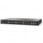 Cisco 350 Series SG350-52 L3 Managed Switch, 48 Ports GbE, 2 Ports SFP, 2 Ports GbE Combo RJ-45 or SFP, Limited Lifetime Warranty