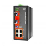 CTC Union Non-Managed GE switch     4-port 10/100/1000Base-T Plus 2-port 100/1000Base-X SFP, minus 10 to 60 C