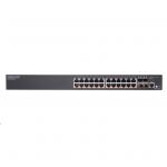 Edgecore 24 x GE PoE+ + 4 GE SFP    Web Smart Pro Switch PoE Budget max 370W , 1 RJ45 Console port EPS460W), 1 RJ45 Console port