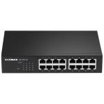 Edimax GS-1016 V2 16 Port 10/100/1000 Gigabit  Rack-mount Unmanaged Switch. High-Speed Networking andJumboFrames. Designed for Medium / Large Network Environments. Includes Rack -mount Brackets.