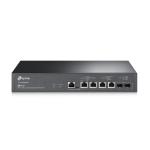 TP-Link Omada SX3206HPP 6-Port 10G L2+ Managed PoE Switch (200W) - 10G SFP+ x2, 10GbE PoE++ x4