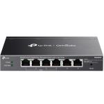 TP-Link Omada ES206GP 6-Port Gigabit Easy Managed PoE Switch (65W) - 1GbE PoE+ x4