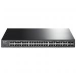 TP-Link TL-SG2452P 48-Port Gigabit PoE+ Smart Switch, 48 Gigabit RJ45 ports including 4 SFP ports, 802.3at/af, 384W Po