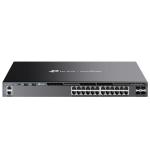 TP-Link Omada SG6428X 28-Port 10G Stackable L3 Managed Switch - 10G SFP+ x4, 1GbE x24
