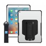 Armor-X (DSX Series) Ultra Slim 4 Corner Anti-impact  Case w/ Kickstand & Hand Strap for iPad10.2" ( 9th / 8th & 7th Gen ) - Integrated X-Mount Type-T adaptor (Support Armox-X  X-Mount Type-T Mount  Accessories)