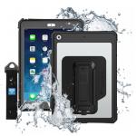 Armor-X (MXK Series) IP68 Waterproof (2M) & Shockproof Tablet Case for iPad 10.2" (9th , 8th and 7th Gen) with Hand Strap & KickStand - Integrated X-Mount Type-T adaptor (Support Armox-X X-Mount Type-T Mount Accessories)