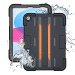 Armor-X (MOC Series) IP68 Waterproof (1.5M) Shockproof & Dust Proof Tablet Case for iPad 11" A16 and iPad 10.9" (10th Gen) with Hand Strap and Kickstand