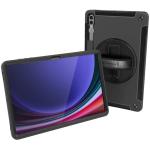 Armor-X (RIN Series) RainProof Military Grade Rugged  Tablet Case With  Hand Strap, Shoulder Strap & Kick-Stand  for Samsung Galaxy Tab S9 Ultra /S10 Ultra  (SM-X910 / X916/ X920/ X926B)