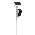 Bouncepad BP-FST/PRNT116-EEW Bouncepad Floorstand + Brother Printer Bracket - iPad iPad Air 131stGenWhite Exposed Home Button & Front Camera