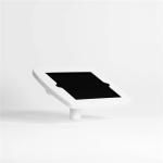 Bouncepad Desk iPad Mini 4 Tablet Display with Covered Home Button & Covered Front Camera - White