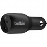 Belkin BoostCharge Dual USB-C Car Charger 36W