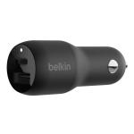 Belkin 37W (PD25W PPS USB-C & 12W USB-A) Universal Car Charger