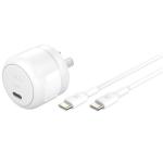 Belkin BoostCharge Compact USB-C Wall Charger 30W with USB-C to USB-C Cable