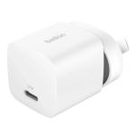 Belkin BOOSTCHARGE USB-C PD 3.1 PPS Wall Charger (White) Single 25W
