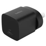 Belkin BOOSTCHARGE USB-C PD 3.1 PPS Wall Charger (Black) Single 25W