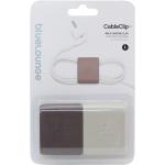BlueLounge CC-LG CABLE CLIP Management - Large Dark Grey and Light Grey, Large