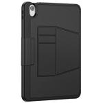 Generic - Grip Case AR-KBLB115 Bluetooth Keyboard with Leather Folio for iPad Air 11" 6th Gen