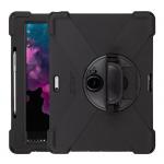 The Joy Factory aXtion Bold MP for Surface Pro 7/6 / 5 Military-grade shockproof certified case with MagConnect compatibility, build-in hand strap, and kickstand