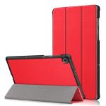 NICE Slim Light Cover  Folio Tablet Case for Lenovo  M10 HD 2nd Gen (TB-X306F Series) -  WiFI Model Only (Red)