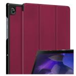 NICE Slim Light Cover -(Wine Red) Stand Hard Shell Folio Case for Galaxy Tab A8 10.5"  (Late 2021 Model  -SM-X200 & X205)