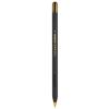 Tucano Black Stylus Blackbeak Pencil for iPad Special "Blackbeak" edition, made of black baked aluminium with gold coloured details, of the Tucano active capacitive pen designed for all iPads. Tucano Black Stylus Blackbeak Pencil for iPad Special "Blackbeak" edition, made of black baked aluminium with gold coloured details, of the Tucano active capacitive pen designed for all iPads.